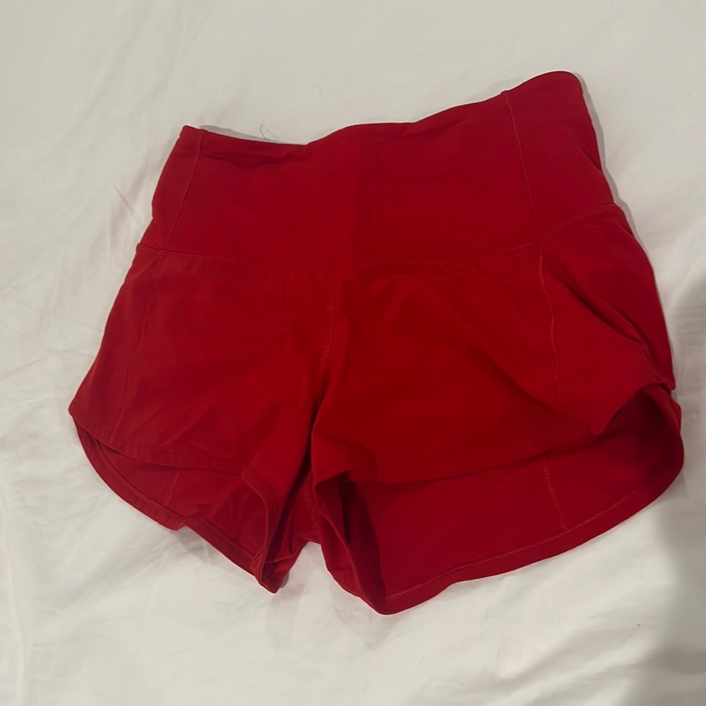 Lulu high rise speed shorts